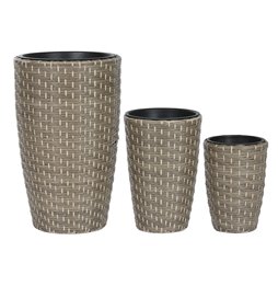 Statua Decorativa DKD Home Decor Finitura invecchiata Grigio Resina Cane (19 x 39 x 28,5 cm)