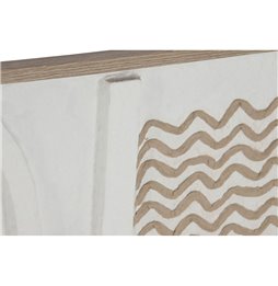 Statua Decorativa DKD Home Decor 12 x 14,5 x 32 cm Rosso Grigio Azzurro Rosa (3 Unità)