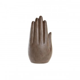 Statua Decorativa DKD Home Decor 15,5 x 11 x 29 cm Beige Dorato Buddha Orientale (2 Unità)