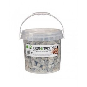 Pietre Decorative Ibergarden 3KG-GRIS CLARO Grigio chiaro 3 Kg (4 Unità)