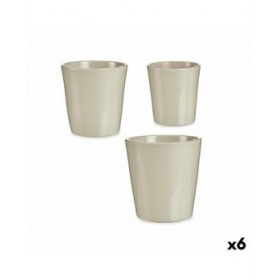Set di Vasi Ibergarden LINCE PQ - 7044 Grigio Argilla (6 Unità)