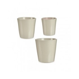 Set di Vasi Ibergarden LINCE PQ - 7044 Grigio Argilla (6 Unità)