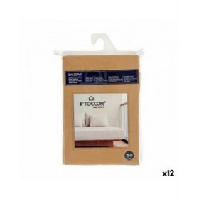 Lenzuolo con angoli 150 cm Beige (12 Unità)