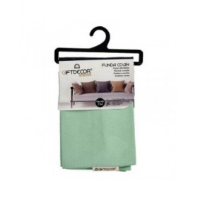 Fodera per cuscino 45 x 0,5 x 45 cm Verde (12 Unità)