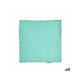 Fodera per cuscino Turchese (45 x 0,5 x 45 cm) (12 Unità)