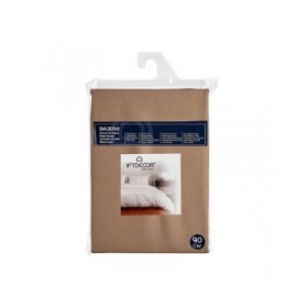 Lenzuolo con angoli 90 cm Marrone (12 Unità)