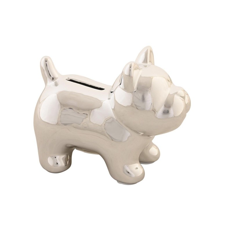 Salvadanaio DKD Home Decor Alluminio Dolomite Per bambini Cane 14 x 8 x 11,4 cm