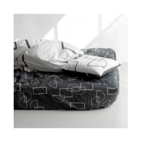 Lenzuolo con angoli HappyFriday BLANC Multicolore 160 x 200 x 32 cm