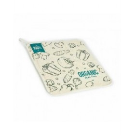 Panno da Cucina Kinvara 1220 Bianco Verde 50 x 0,3 x 50 cm (12 Unità)