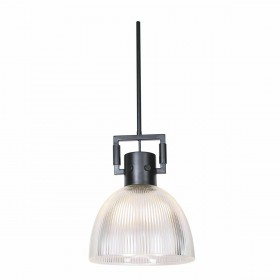 Lampadario DKD Home Decor Nero Argentato Metallo Cristallo 25,4 x 25,4 x 35,5 cm (2 Unità)