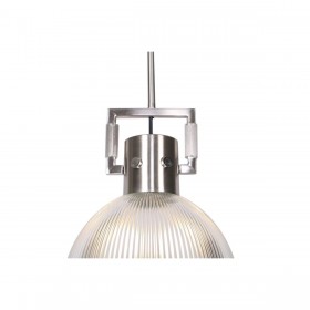 Lampadario DKD Home Decor Nero Argentato Metallo Cristallo 25,4 x 25,4 x 35,5 cm (2 Unità)