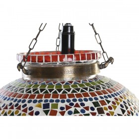 Lampadario DKD Home Decor Cristallo Multicolore 25 W 29 x 29 x 29 cm (2 Unità)