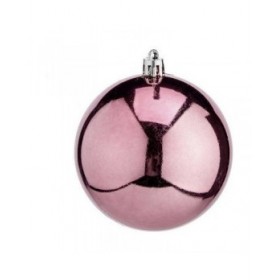 Set di palline di Natale Krist+ 00800 Rosa Plastica (24 Unità)