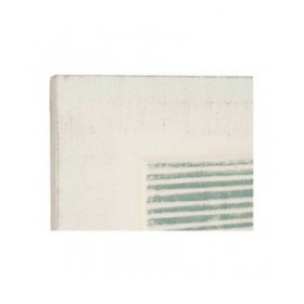 Tela Righe Con rilievo (110 x 60 x 2,5 cm) (2 Unità)