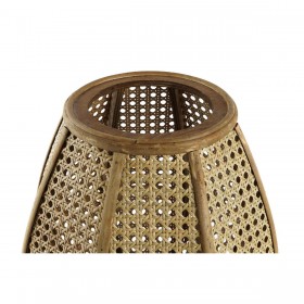 Lampada da tavolo DKD Home Decor Marrone Rattan 50 W (29 x 29 x 40 cm)