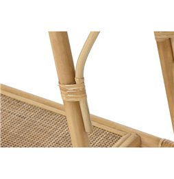 Portariviste DKD Home Decor Cammello Crema Poliuretano (40 x 19 x 50 cm)