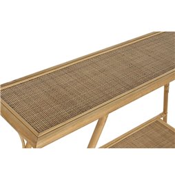 Portariviste DKD Home Decor Cammello Crema Poliuretano (40 x 19 x 50 cm)