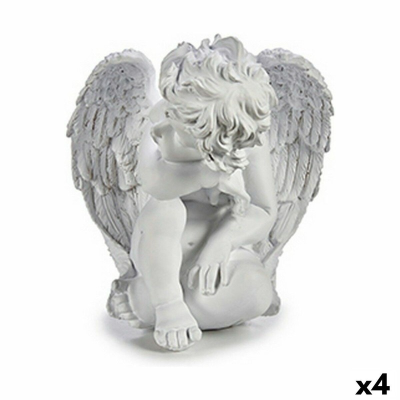 Statua Decorativa Krist+ K1912597 Bianco 24 x 27 x 28 cm (4 Unità)