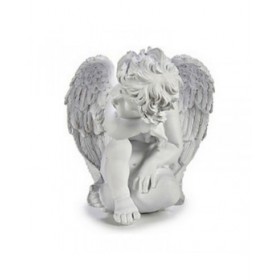 Statua Decorativa Krist+ K1912597 Bianco 24 x 27 x 28 cm (4 Unità)