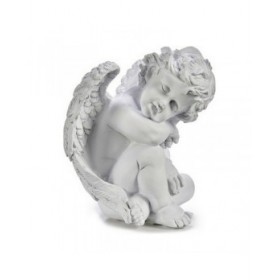 Statua Decorativa Krist+ K1912597 Bianco 24 x 27 x 28 cm (4 Unità)