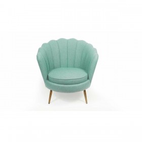 Poltrona DKD Home Decor Verde Argentato Metallo Plastica 80 x 75 x 86 cm