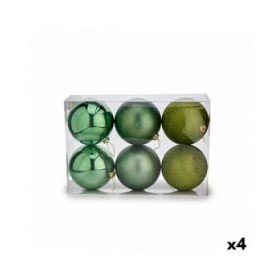 Set di palline di Natale Krist+ 00743 Verde (4 Unità)