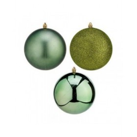 Set di palline di Natale Krist+ 00743 Verde (4 Unità)