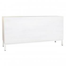Credenza DKD Home Decor Metallo Bianco Legno di mango (152 x 40 x 77 cm)