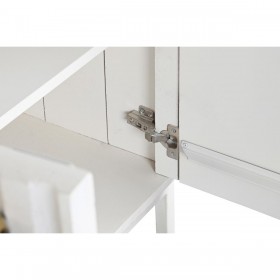 Credenza DKD Home Decor Metallo Bianco Legno di mango (152 x 40 x 77 cm)