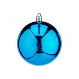 Set di palline di Natale Krist+ K1912475-1 Azzurro Plastica (12 Unità)