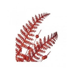 Ramo Rosso Natale 90 cm 12 Unità Plastica (12 Unità)