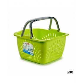 Cesto per i Panni Stefanplast PR163P Marrone Plastica 18 L 39 x 21,5 x 39 cm Con manici (30 Unità)