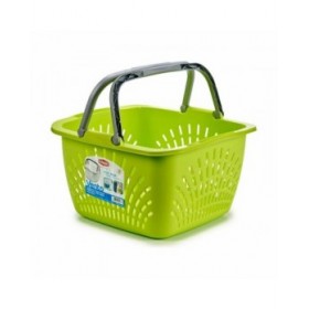 Cesto per i Panni Stefanplast PR163P Marrone Plastica 18 L 39 x 21,5 x 39 cm Con manici (30 Unità)