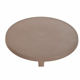 Tavolo aggiuntivo DKD Home Decor Rosa Alluminio (40 x 40 x 50 cm)
