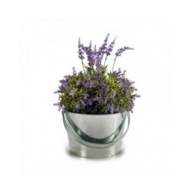 Vaso Ibergarden NAVI-AR-280 Argentato Zinco Secchio 25 x 30 x 26,5 cm (12 Unità)