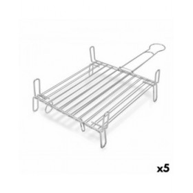 Grill Doppia 30 x 30 cm Acciaio zincato (5 Unità)