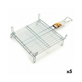Grill Doppia 45 x 45 cm Acciaio zincato (5 Unità)