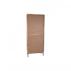 Stand Espositore DKD Home Decor 80 x 40 x 197 cm Cristallo Alluminio Acacia