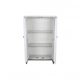 Armadio DKD Home Decor Grigio Bianco Legno di mango (90 x 38 x 150 cm)