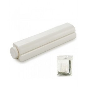 Stendibiancheria Kipit 21940 Bianco Nylon polipropilene 34,5 x 6 x 6 cm Estensibile (12 Unità)