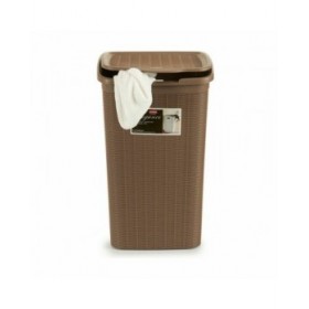 Cesto per i Panni Stefanplast Elegance Beige Plastica 50 L 36,5 x 54,5 x 38 cm (6 Unità)