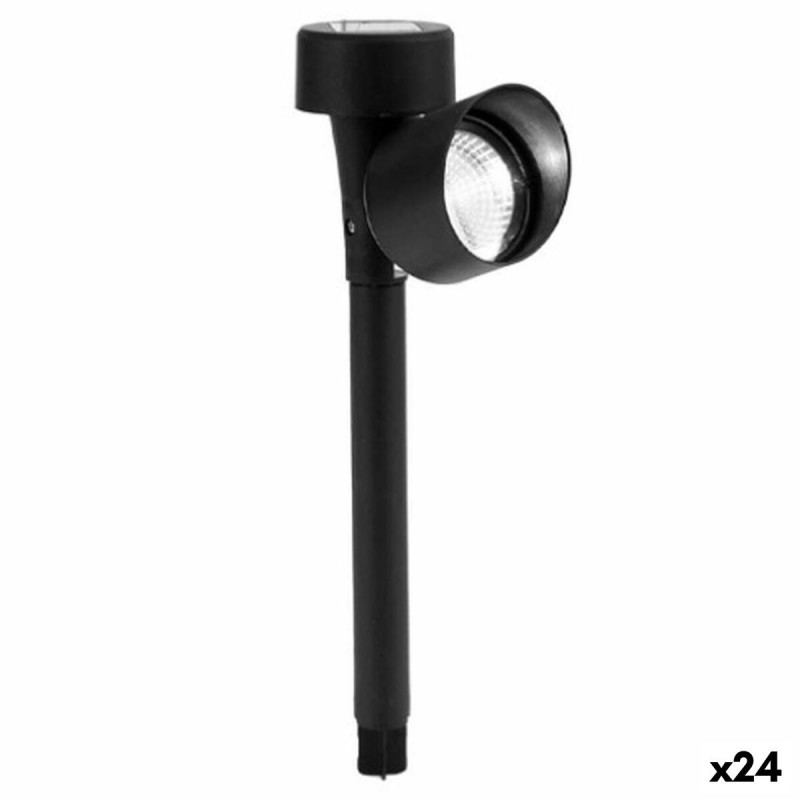 Lampada ad energia solare Ibergarden BH18057 Nero 12 x 26 x 5,5 cm (24 Unità)