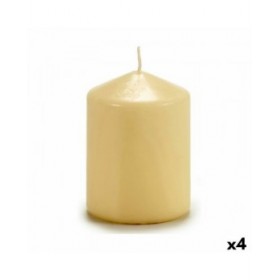 Candela Crema 7 x 10 x 7 cm (4 Unità)