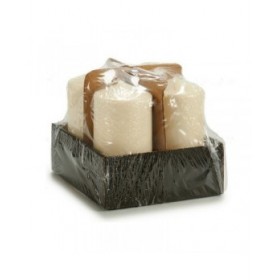 Candela Acorde CY70130M Crema 7 x 13 x 7 cm (4 Unità)