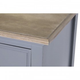 Cassettiera DKD Home Decor Grigio Legno MDF (80 x 40 x 96 cm)