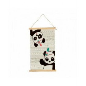 Decorazione da Parete Panda 1 x 54 x 33 cm (24 Unità)