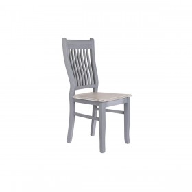 Sedia da Sala da Pranzo DKD Home Decor 40 x 42 x 94,5 cm Naturale Grigio