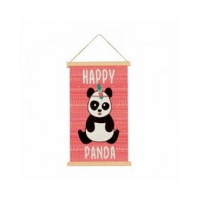 Decorazione da Parete Panda 1 x 54 x 33 cm (24 Unità)