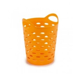 Cestino per Mollette Giallo Azzurro Arancio Rosa polistirene 14 x 17 x 14 cm (12 Unità)