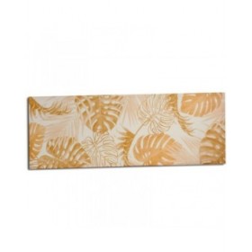 Tela Foglia della pianta Dorato 135 x 45 x 1,5 cm (6 Unità)